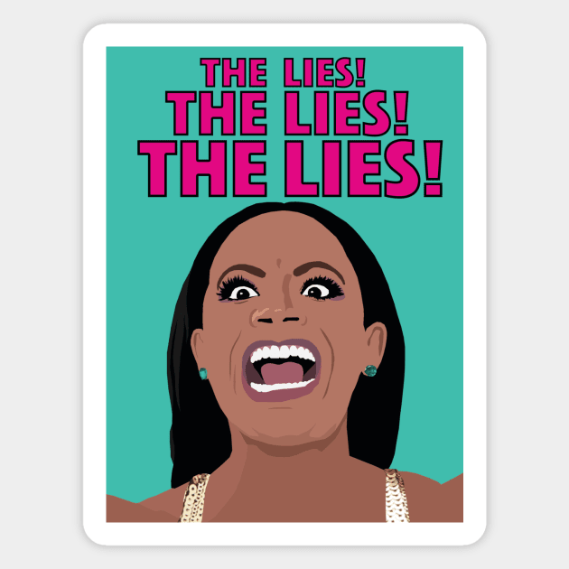 Kandi Burruss | THE LIES | Real Housewives of Atlanta (RHOA) Magnet by theboyheroine